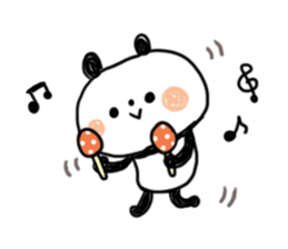 A little honorific of panda sticker #7072289