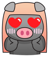 Fatty Piggy (ENG) sticker #7072436