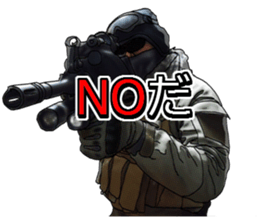 FPS TPS Air Soft gun Military Sticker sticker #7073383