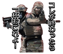 FPS TPS Air Soft gun Military Sticker sticker #7073394