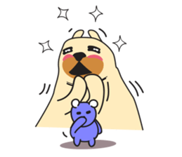 Mu mu mi cat sticker #7073657