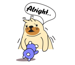 Mu mu mi cat sticker #7073660