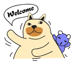 Mu mu mi cat sticker #7073672