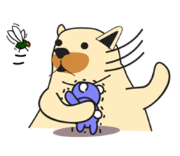 Mu mu mi cat sticker #7073674