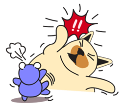 Mu mu mi cat sticker #7073681