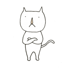 The fat macho cat sticker #7073706