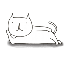 The fat macho cat sticker #7073714