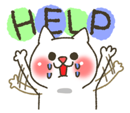 Cat is your love2 sticker #7073900