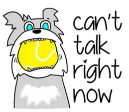 Schnauzer Jackie vol.2 sticker #7074021