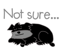 Schnauzer Jackie vol.2 sticker #7074035