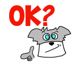 Schnauzer Jackie vol.2 sticker #7074046