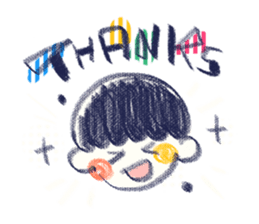 RAKUGAKI boy sticker #7074250