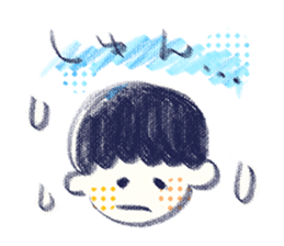 RAKUGAKI boy sticker #7074275