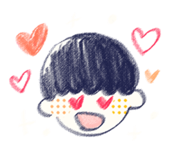 RAKUGAKI boy sticker #7074280