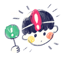RAKUGAKI boy sticker #7074284