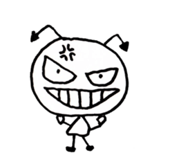 Japan Sticker AkumaChan3 sticker #7074294