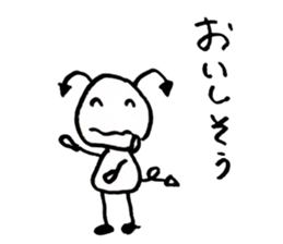 Japan Sticker AkumaChan3 sticker #7074315