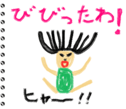 Picture diary of the kindergartener 3 sticker #7074782