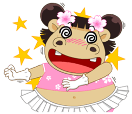 Hippo (Eng) sticker #7074843