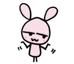 Hana of rabbit sticker #7075293