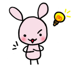 Hana of rabbit sticker #7075297