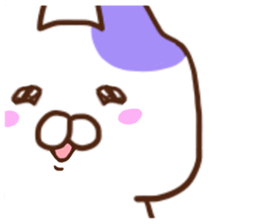 Every day surreal rabbit sticker #7075618