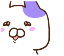 Every day surreal rabbit sticker #7075618