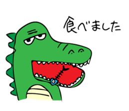 Aligator's Life sticker #7075805