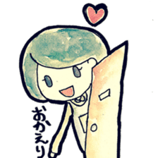 Yuruhuwa-girls sticker #7075812