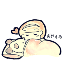 Yuruhuwa-girls sticker #7075815