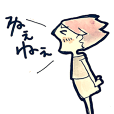 Yuruhuwa-girls sticker #7075817