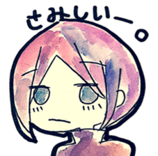 Yuruhuwa-girls sticker #7075828