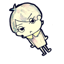 Yuruhuwa-girls sticker #7075831