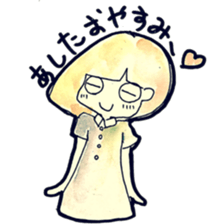 Yuruhuwa-girls sticker #7075835