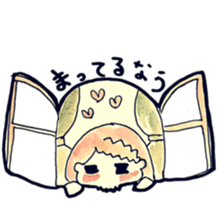 Yuruhuwa-girls sticker #7075837
