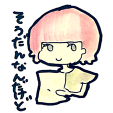 Yuruhuwa-girls sticker #7075839