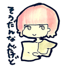 Yuruhuwa-girls sticker #7075839