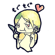 Yuruhuwa-girls sticker #7075841