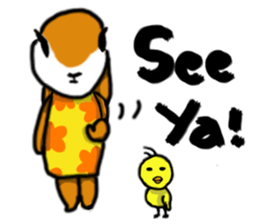 Duckie and Co English version sticker #7076433