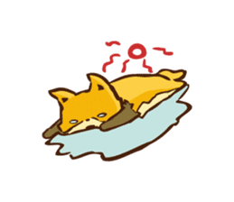 The story of Fox 1-2 (emotions) sticker #7076765
