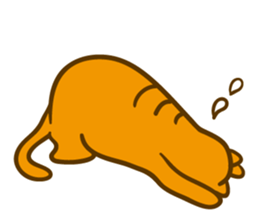 Long cats sticker #7076861