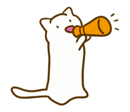 Long cats sticker #7076862