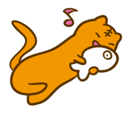 Long cats sticker #7076863
