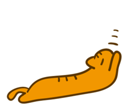 Long cats sticker #7076867