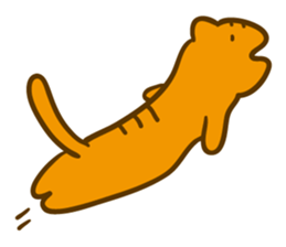 Long cats sticker #7076870