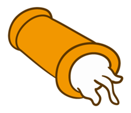 Long cats sticker #7076873