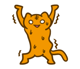 Long cats sticker #7076877