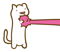 Long cats sticker #7076878