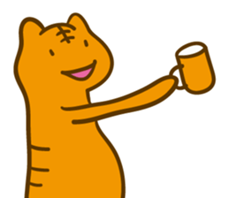Long cats sticker #7076881