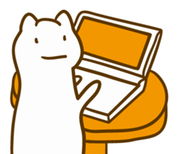 Long cats sticker #7076883